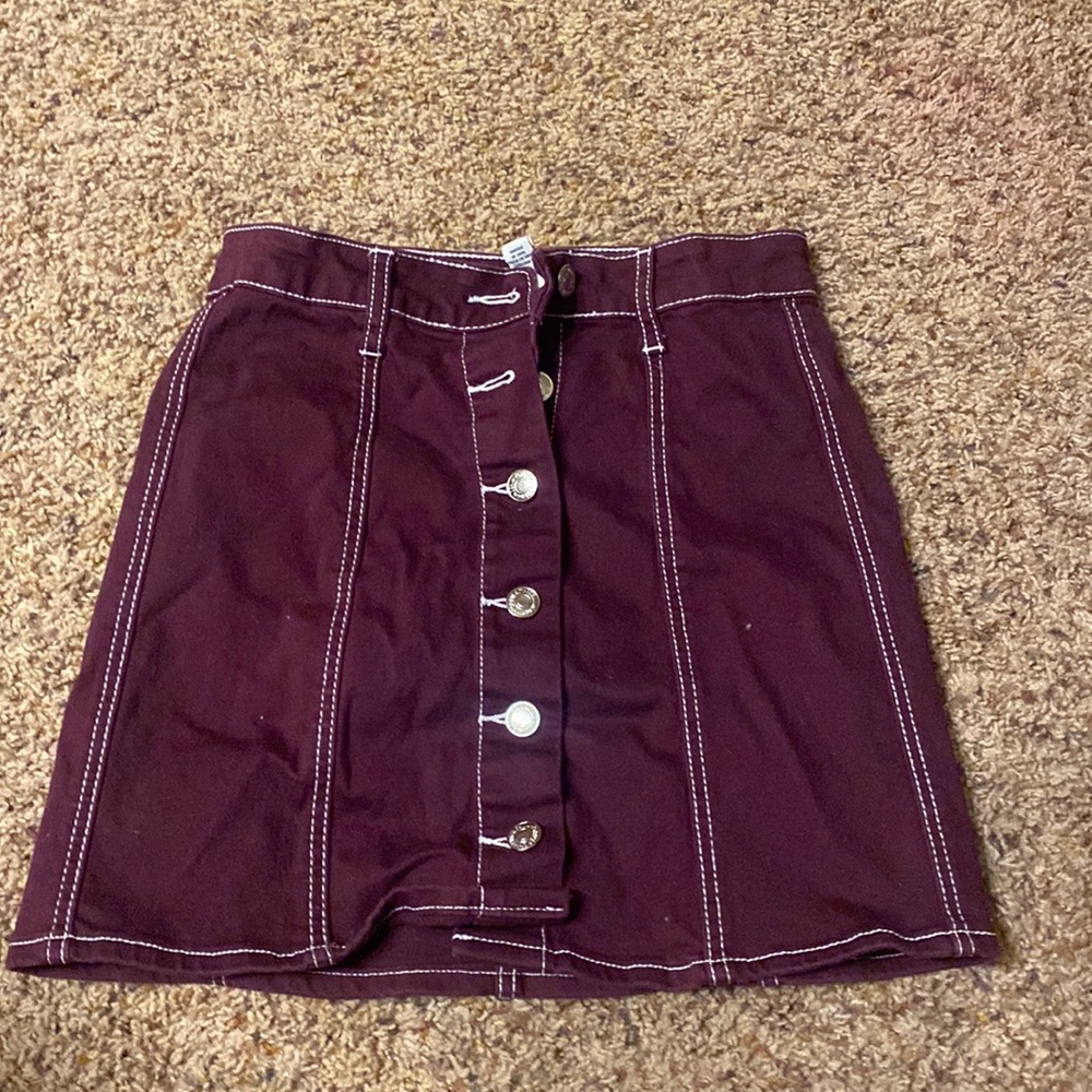 forever 21 colored skirt